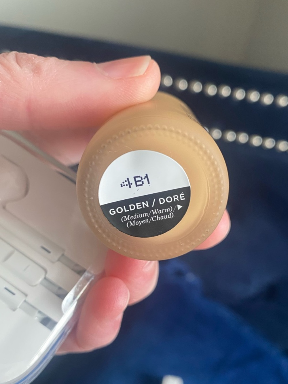 Perricone MD Golden Foundation Bottle - Warm Medium (Golden) and lip Gloss.